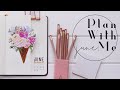 Plan With Me | June Bullet Journal [ CANCELLED ]