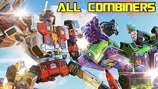 ALL COMBINERS DEFORMATION - TRANSFORMERS EARTH WARS