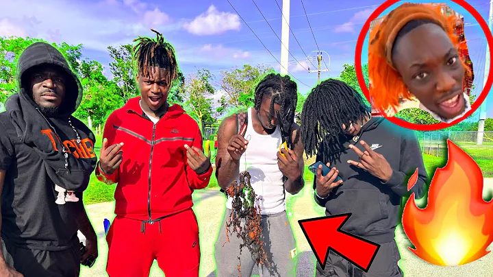 I BURNED @Terry Reloaded  TIKTOK FAMOUS WIG *HE CR...