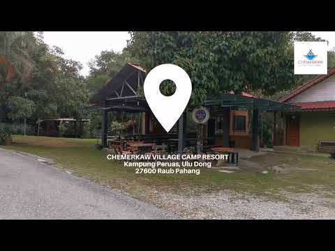 Chalet tepi sungai paling cun di Raub Pahang