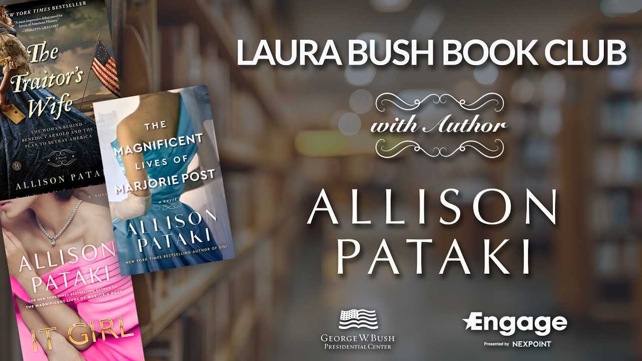 Laura Bush Book Club with Author Allison Pataki