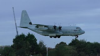 USMC KC-130J 167984 Action at Cambridge Airport