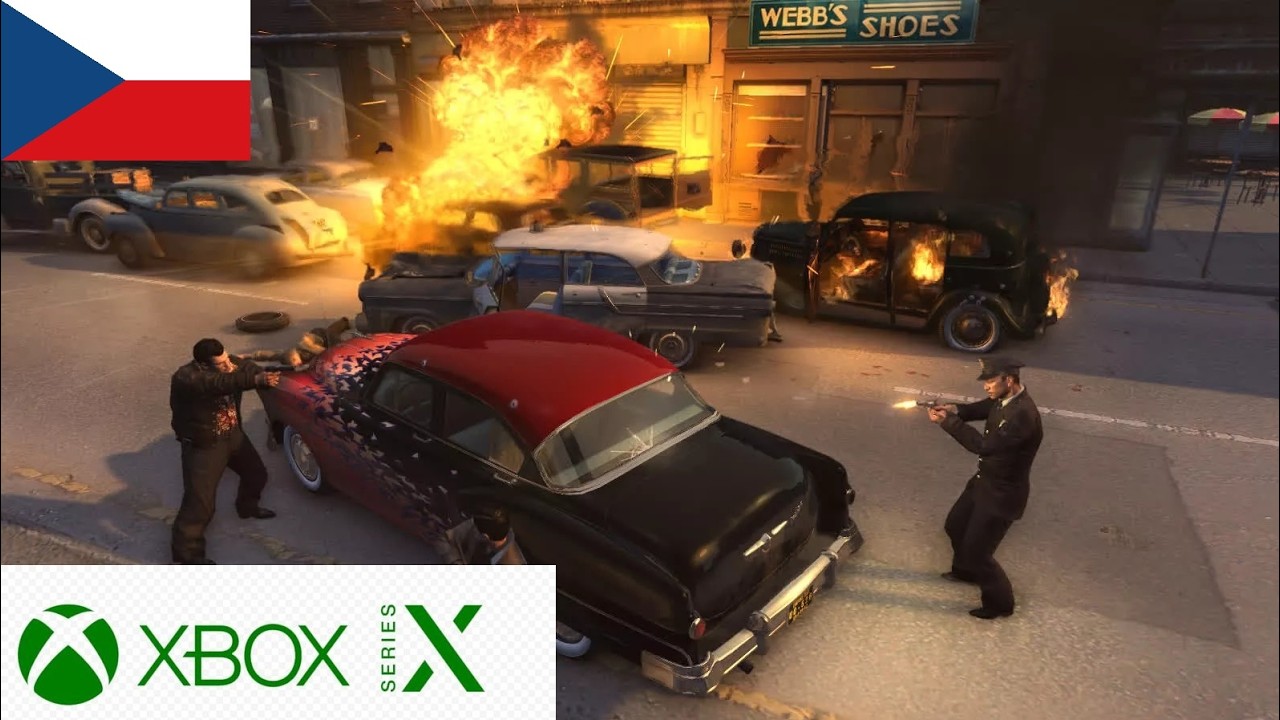Mafia II Definitivní edice Kapitola 9 Drsńák a účetní 60 fps Xbox Series X Gameplay