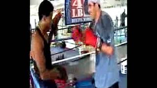 Adam Carolla Boxing with Terry Claybon