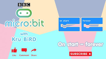 Micro:bit with On start and On forever