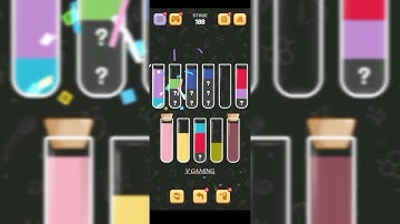 Water sort Quest level 188 full video 