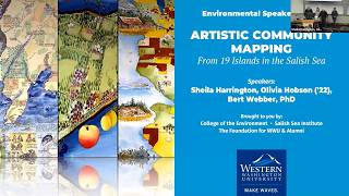 Artistic Community Mapping from 19 Islands in the Salish Sea