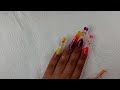 Negative Space Nails | Freestyle Nails | Neon Nails