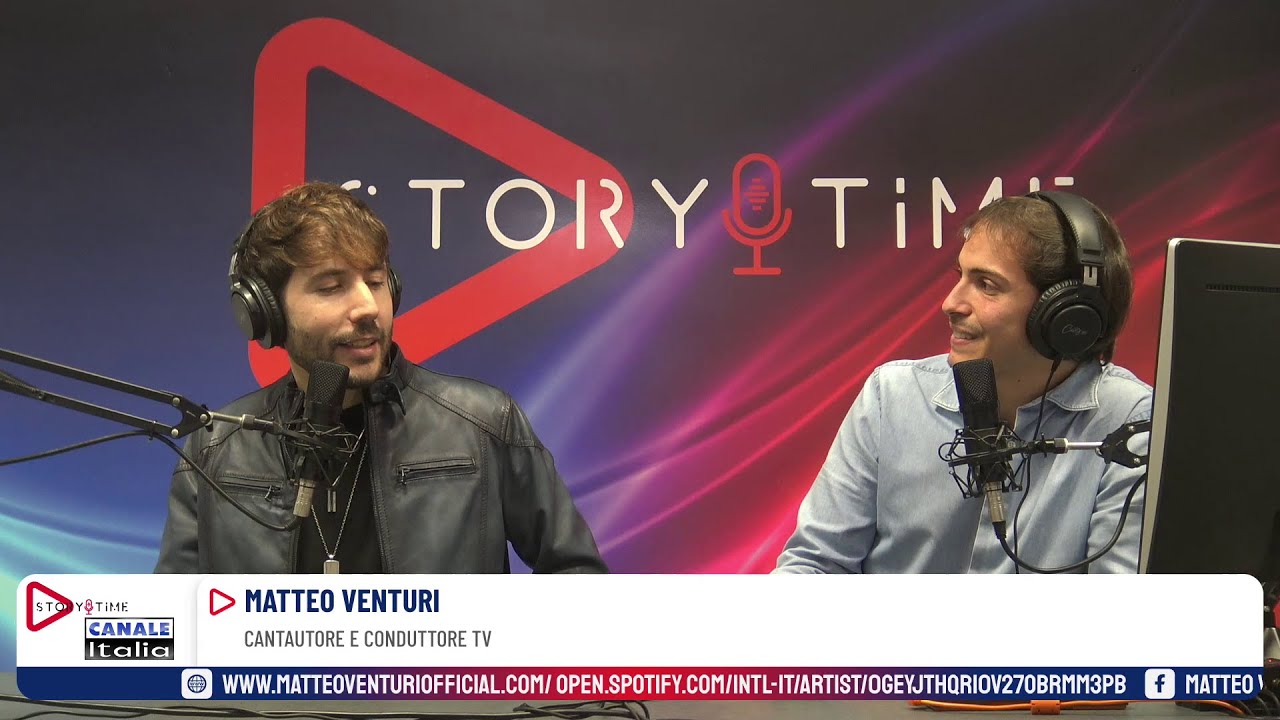 Chi é Matteo Venturi? La mia storia- Intervista 16-12-2025 Storytime Canale Italia