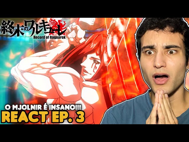zeus is a character😖  Record of Ragnarok EP 3 Reaction & Review
