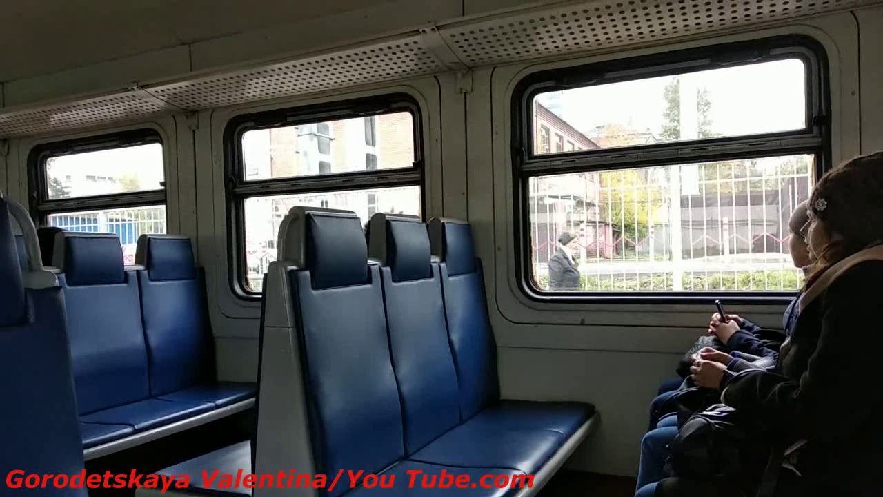 Электропоезд ЭТ2М Крюково - НАТИ