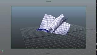 Book Dynamics R&D nCloth Maya
