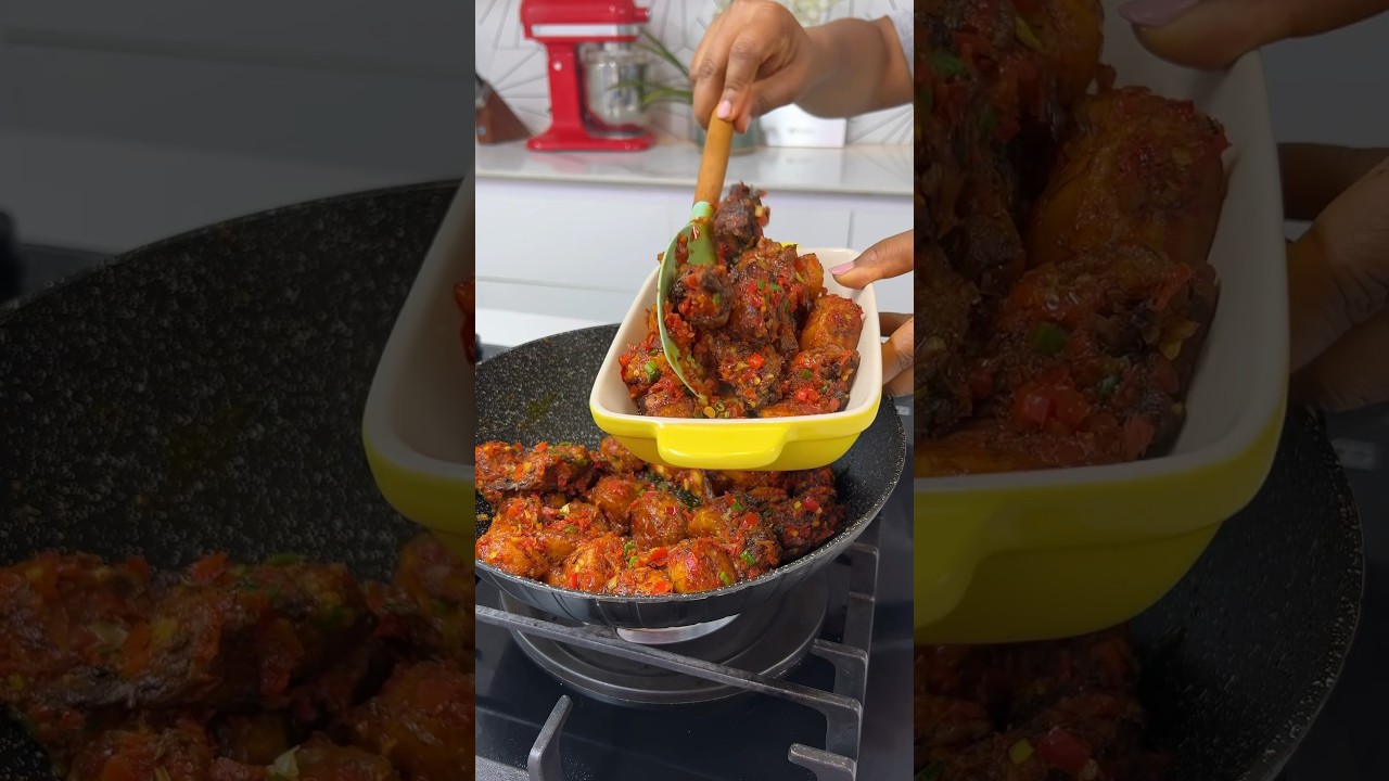 Do you have plantain & chicken? Make this dish! 