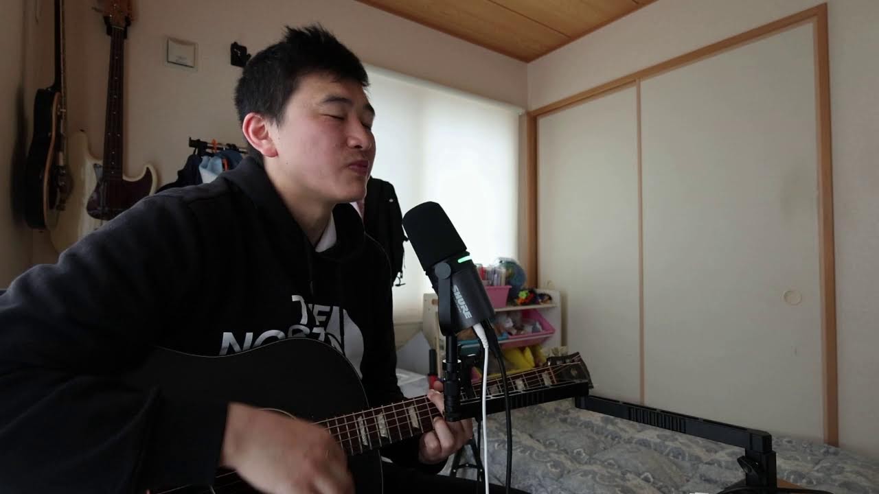 singing songs with new guitar strings