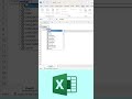quick excel tips #excel #exceltutorial