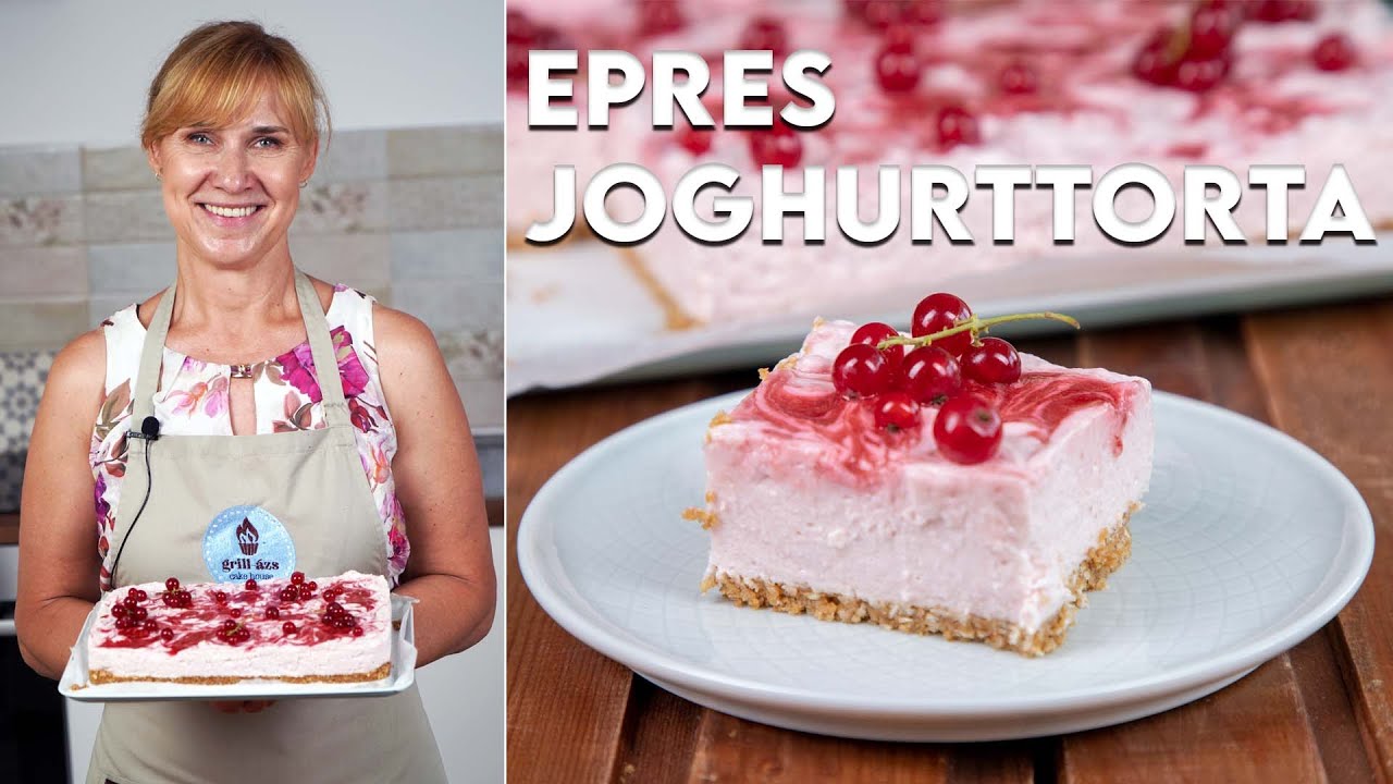 Sütisuli: Epres joghurttorta | Mindmegette.hu