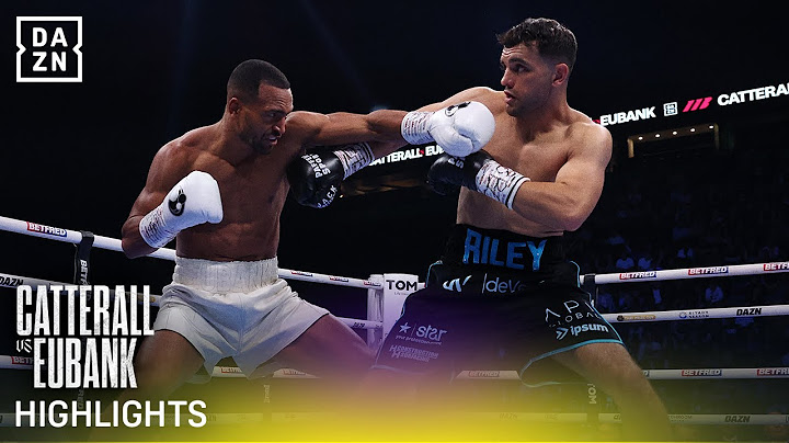 Jack Catterall vs. Harlem Eubank | FIGHT HIGHLIGHTS