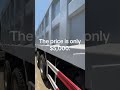 Zhongqi Haowo 8 x4 Cargo truck Weifang engine 371 horsepower exported to Africa