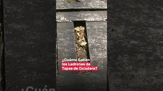 ¿Cuánto ganan los ladrones por una tapa de coladera? - N+ #Shorts