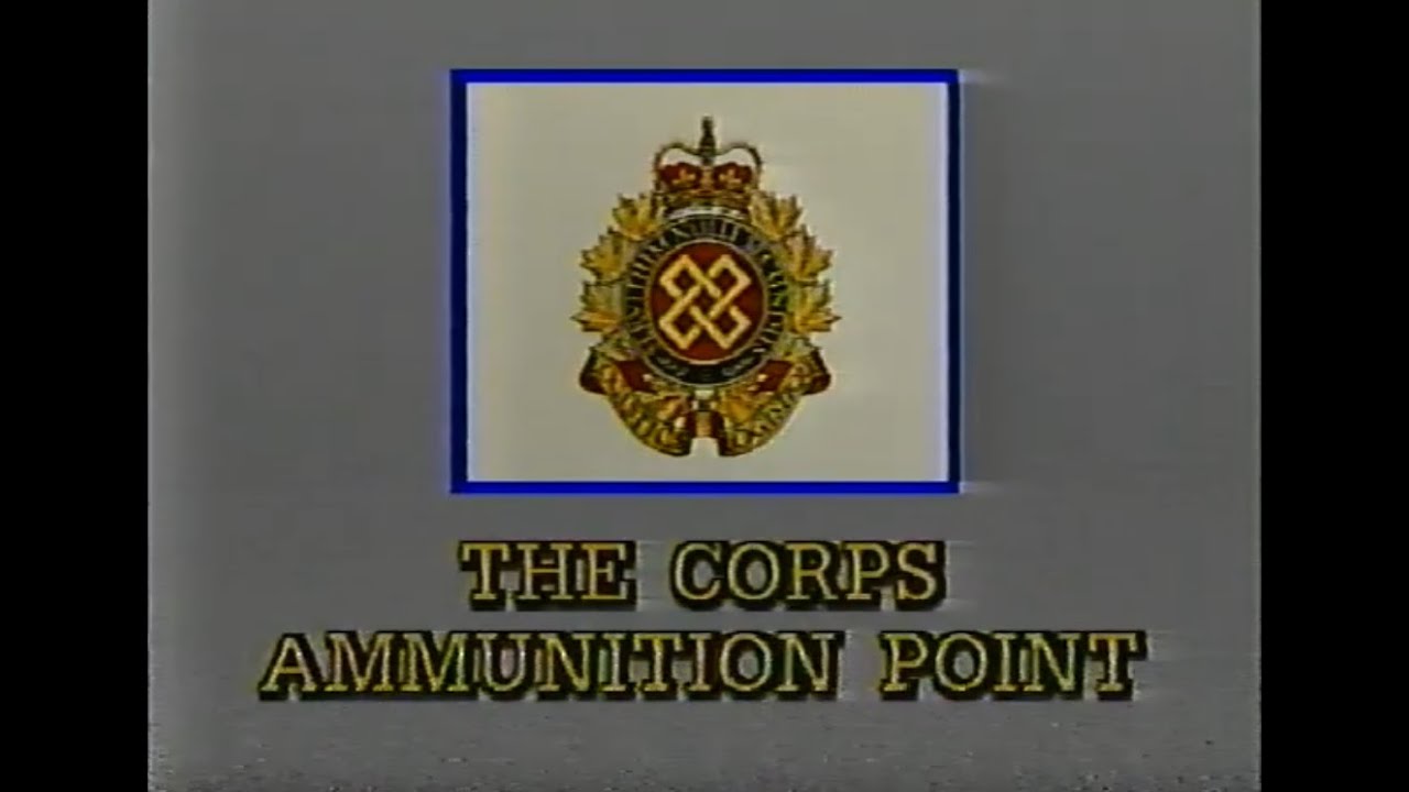 Canadian Forces - The Corps Ammunition Point