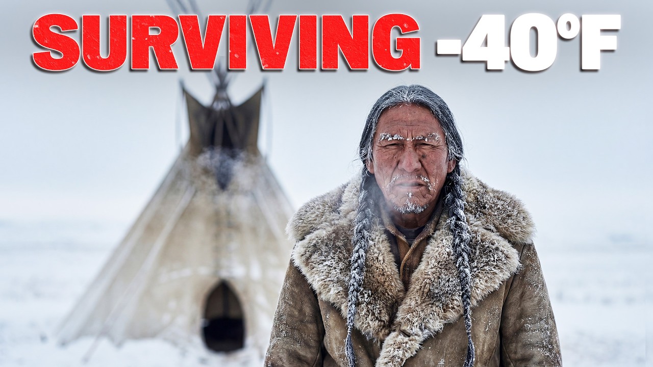 How the Lakota Survived Camps on the Plains at -40°F Without Freezing to Death