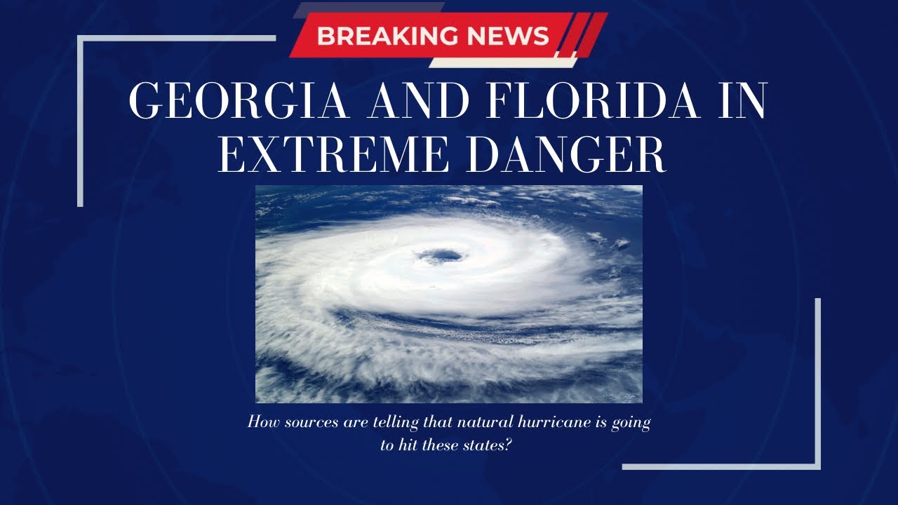 Maps show Idalia's path as powerful storm approaches Florida and Georgia| Red Alert!