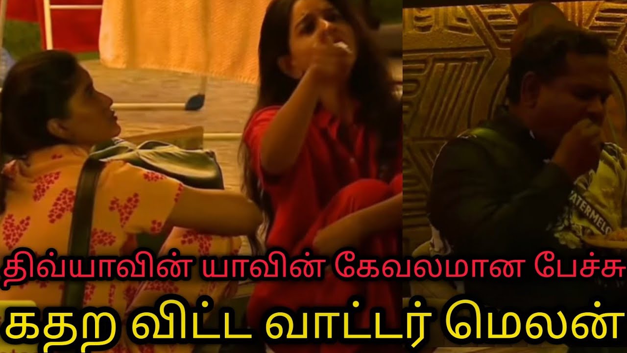 செருப்படி வாங்கிய திவ்யா கடைசி நேரத்தில் இது தேவையா divya diwakar fight bigg boss Tamil 