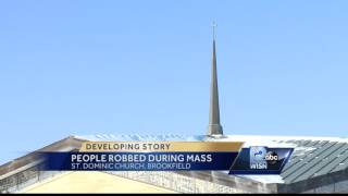 Man arrested after purse snatching during Mass