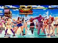 Street Fighter V AE Juri/Laura/Karin/Cammy/Chun Li vs Falke/Urien/Ibuki/Cody/Kolin PC Mod