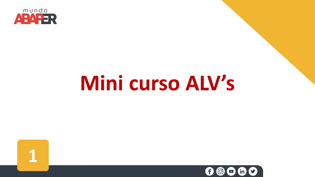 SAP ABAP - ALV #01 : Tipos de ALV - Mundo Abaper - Sandra Solís