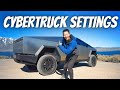 Must change settings for your tesla cybertruck beginners guide