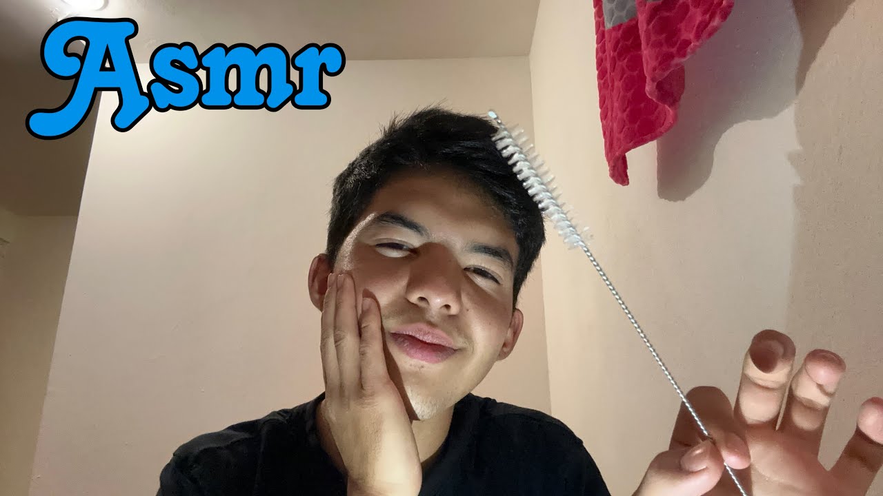 Asmr sin hablar mucho para sentir muchas cosquillas y dormir 💤 1