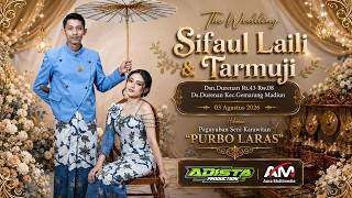 LIVE Karawitan 'PURBO LARAS' Wedding SIFAUL LAILI & TARMUJI | Durenan,Gemarang,Madiun