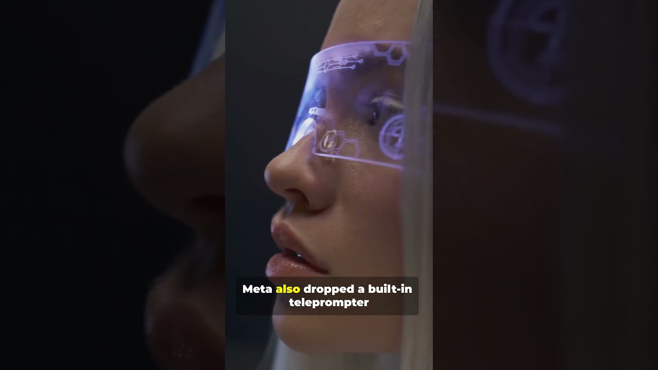 Meta Ray-Ban Glasses now support handwriting & teleprompter features 