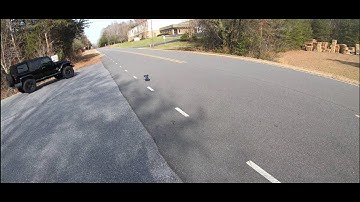 Arrma Typhon Grom BLX wheelies over when I hit full throttle. (4s)