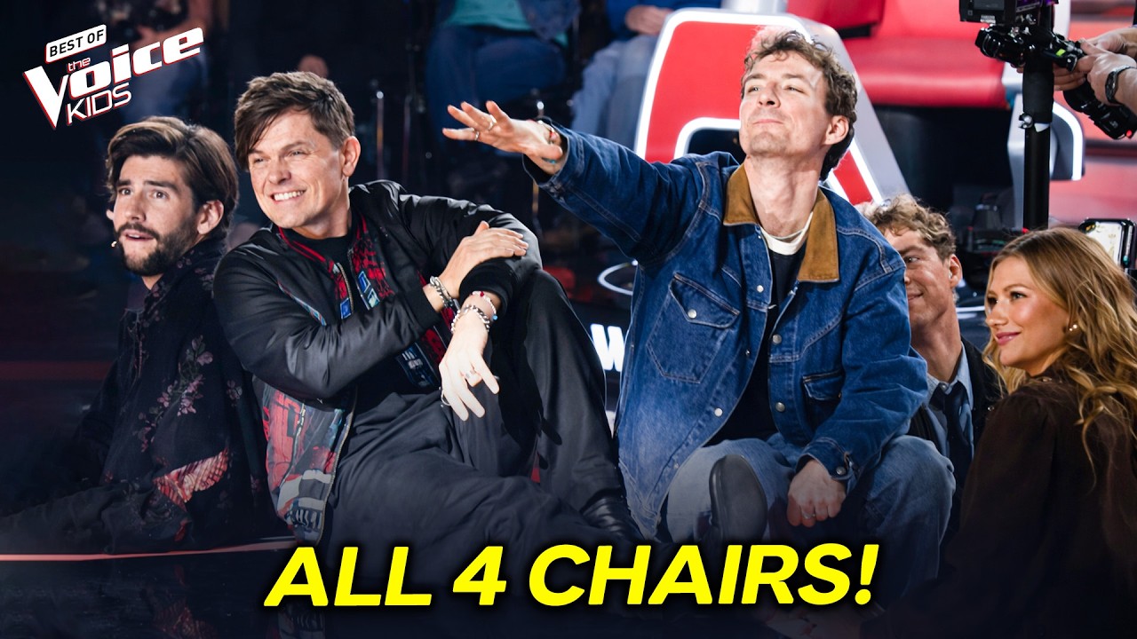 ALL 4 Coaches and NO HESITATION | The Voice Kids