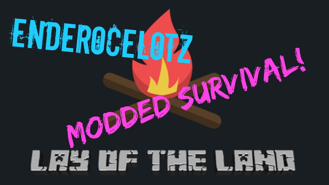 Minecraft - Modded survival - Lay of the land [1] - YouTube
