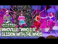 Whoville “Who &amp; A” Question and Answer Session with the Whos on the Universal Holiday Tour