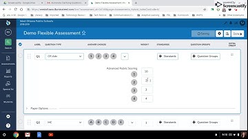 Illuminate:  Advanced Constructed Response in Flexible Assessment