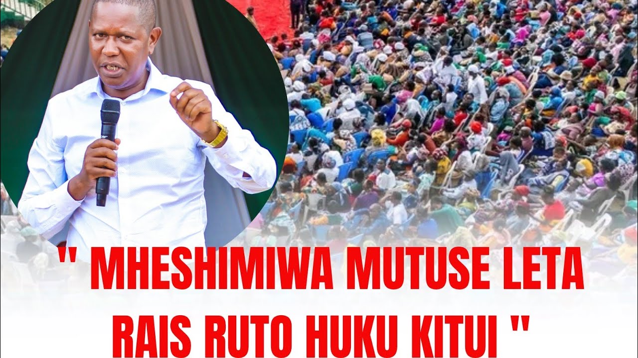 HON. MUTUSE SUPERB SPEECH AT ITHOOKWE, KITUI COUNTY.THOUSANDS OF KITUI ...