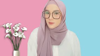 19 STYLE TUDUNG SHAWL TERKINI ~ CARA SEDERHANA PAKAI TUDUNG SHAWL SIMPLE DAN CANTIK