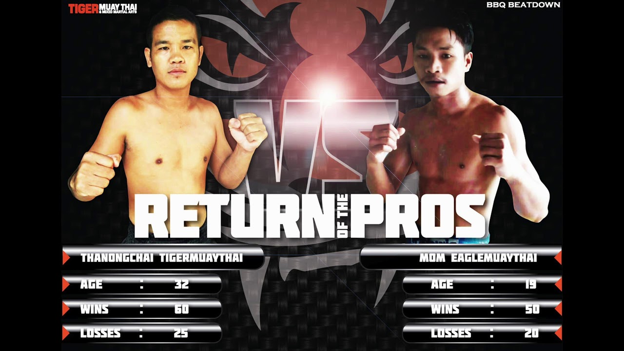 BBQ Beatdown Preview: Thanongchai vs Mom fighting