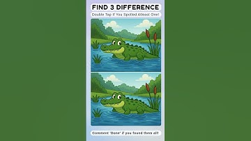 Find 3 Difference! #findthedifference #puzzle #brainteaser #ytshorts #shorts #trendingshorts #quiz