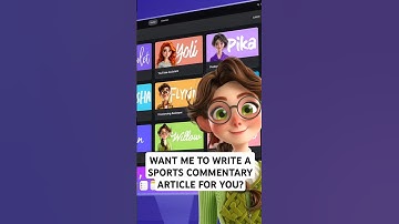 How To Write A Sports Commentary Article in Less Than 1 Minute Using AI!