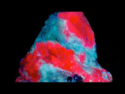 كيف نتعرف على الاحجار عن طريق خاصيه التف لر  واستخدام كش اف الاشعه  الفوق بنفسجيه