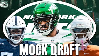 New York Jets 2024 7-Round Mock Draft | Bryce Huff Trade