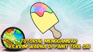Cara Menggambar Di PC/Laptop/Netbook menggunakan aplikasi Paint Tool SAI ES KRIM screenshot 4
