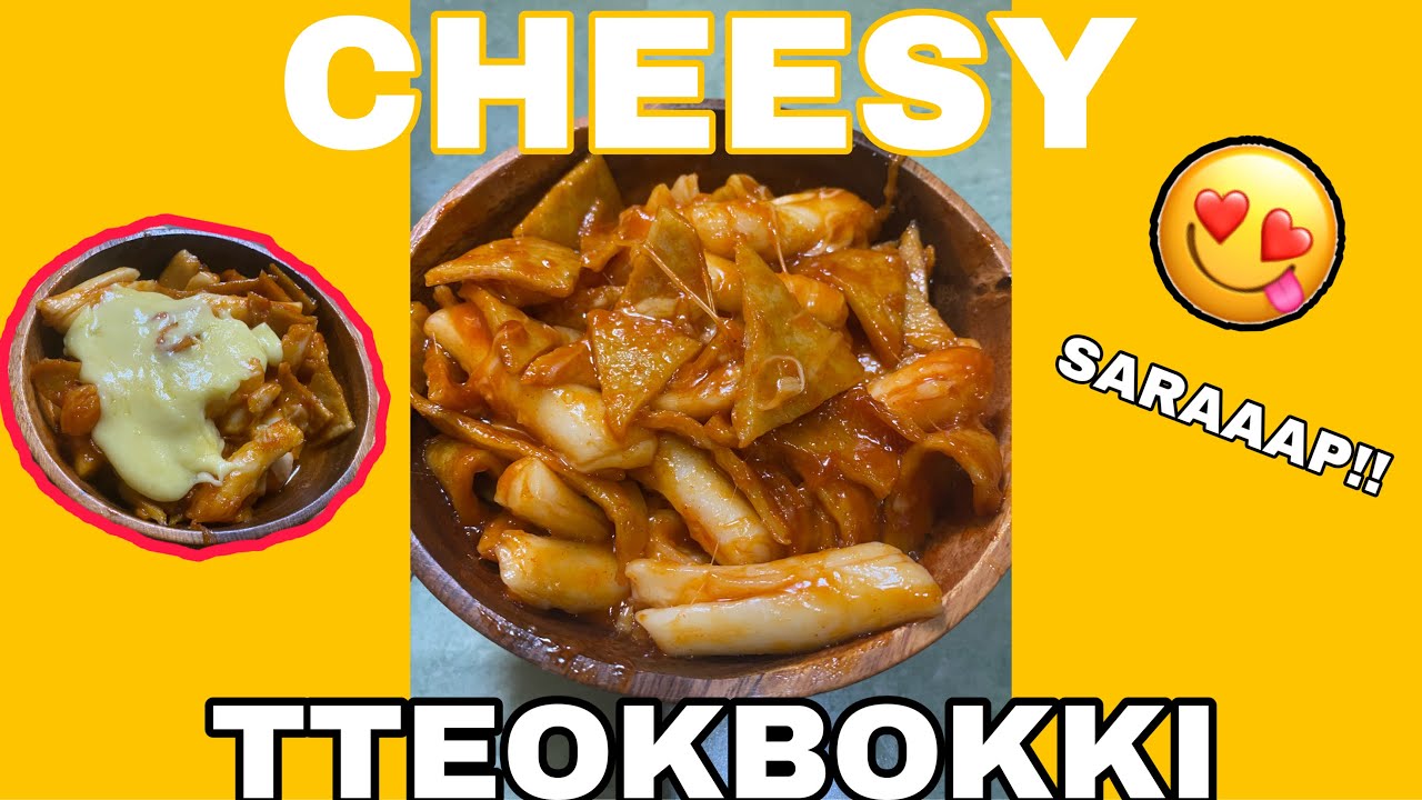 How to Make Tteokbokki with Cheese Sauce! YouTube