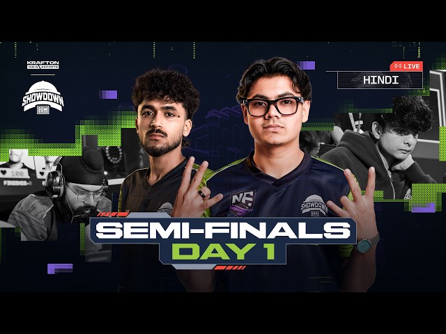 [HINDI] BMSD 2026 | Semi-Finals | Day 1 #BGMILIVE