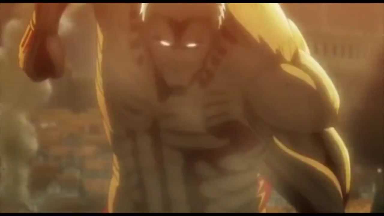 Attack On Titan Armored Titan Runs In The 90s Youtube